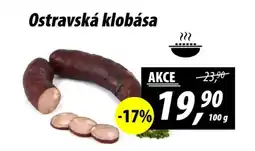 ZEMAN Ostravská klobása nabídka