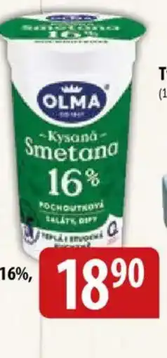 Bala Kysaná smetana pochoutková 16% nabídka