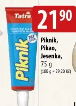 Bala Piknik, Pikao, Jesenka nabídka