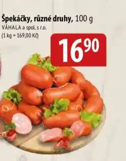 Bala Špekáčky nabídka