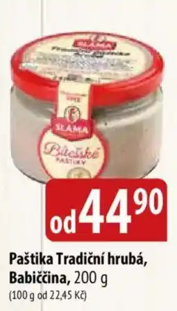 Bala Paštika Tradiční hrubá, Babiččina nabídka