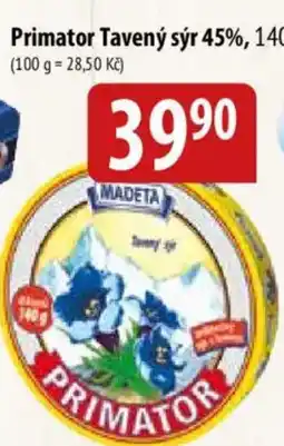 Bala MADETA Primator Tavený sýr 45% nabídka
