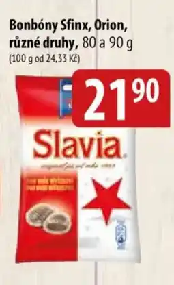 Bala Bonbóny Sfinx, Orion nabídka
