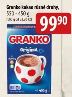 Bala Granko kakao nabídka