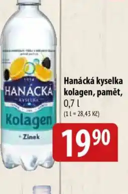 Bala Hanácká kyselka kolagen, pamět, nabídka
