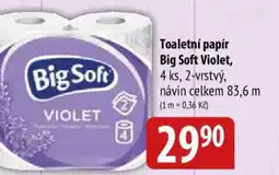 Bala Toaletní papír Big Soft Violet nabídka