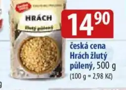Bala Česká cena Hrách žlutý půlený nabídka
