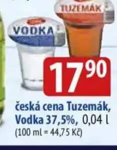 Bala Česká cena Tuzemák, vVdka 37,5% nabídka