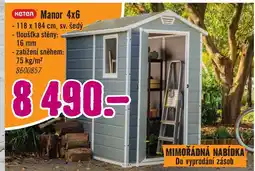 Hornbach Manor 4x6 nabídka