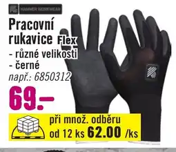 Hornbach Pracovní rukavice Flex nabídka