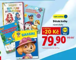 Lidl DĚTSKÉ KNIHY nabídka