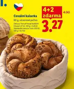 Lidl Cereální Kaiserka nabídka