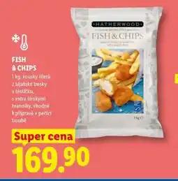 Lidl Fish&Chips nabídka