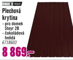 Hornbach Plechová krytina nabídka