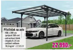 Hornbach Přístřešek na auto nabídka