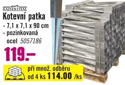 Hornbach Kotevní patka nabídka