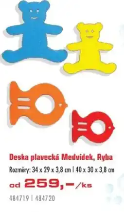Uni Hobby Deska plavecká Medvídek, Ryba nabídka