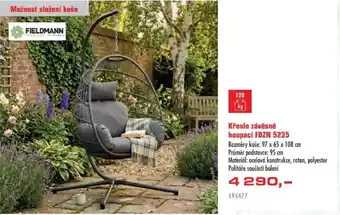 Křeslo závěsné houpací FDZN 5235