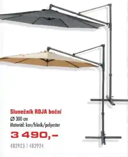 Uni Hobby Slunečník ROJA boční nabídka