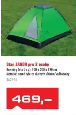 Uni Hobby Stan ZAGOR pro 2 osoby nabídka