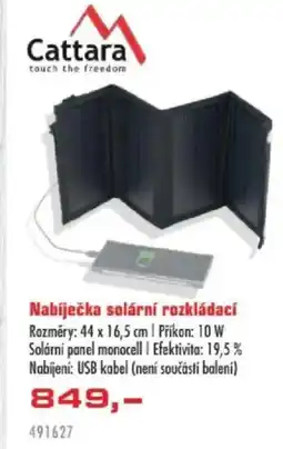 Uni Hobby Nabíječka solární rozkládací nabídka