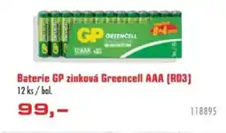 Uni Hobby Baterie GP zinková Greencell AAA (RO3) nabídka
