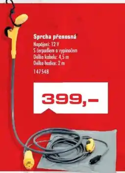 Uni Hobby Sprcha přenosná nabídka