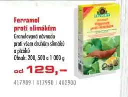 Uni Hobby Ferramol proti slimákům nabídka
