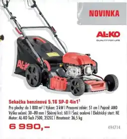 Uni Hobby Sekačka benzinová 5.16 SP-D 4in1¹ nabídka