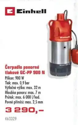 Uni Hobby Čerpadlo ponorné tlakové GC-PP 900 N nabídka