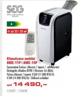 Uni Hobby Klimatizace mobilní AMC-11P | AMC-14P nabídka