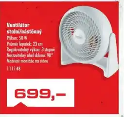 Uni Hobby Ventilátor stolní/nástěnný nabídka