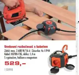 Uni Hobby Venkovní rozbočovač s kabelem nabídka
