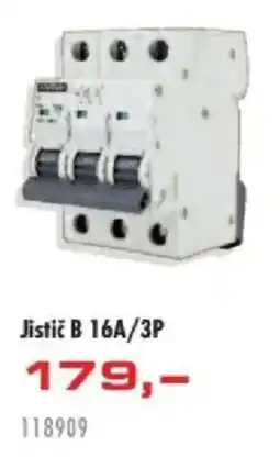 Uni Hobby Jistič B 16A/3P nabídka