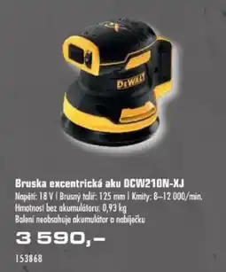 Uni Hobby DEWALT Bruska excentrická aku DCW210N-XJ nabídka