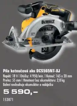 Uni Hobby DEWALT Pila kotoučová aku DCS565NT-XJ nabídka