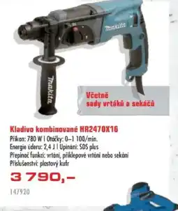 Uni Hobby MAKITA Kladivo kombinované HR2470X16 nabídka