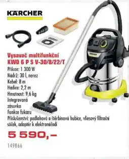 Uni Hobby KARCHER Vysavač multifunkční KWD 6 PS V-30/8/22/T nabídka