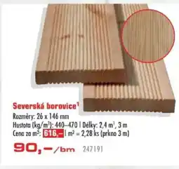Uni Hobby Severská borovice¹ nabídka