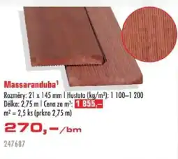 Uni Hobby Massaranduba¹ nabídka