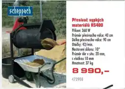 Uni Hobby Přesívač sypkých materiálů RS400 nabídka
