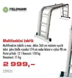 Uni Hobby Multifunkční žebřík nabídka