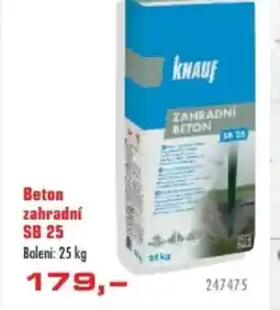 Uni Hobby Beton zahradní SB 25 nabídka