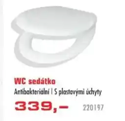 Uni Hobby WC sedátko Antibakteriální | S plastovými úchyty nabídka
