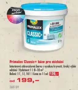 Uni Hobby Primalex Classic+ báze pro míchání nabídka