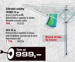 Uni Hobby Zahradní sušáky PROMO 50 m: nabídka