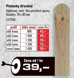 Uni Hobby Plotovky dřevěné nabídka