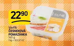 Flop Vavřík česneková pomazánka nabídka
