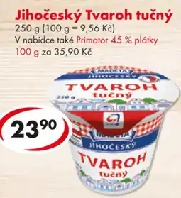 CBA Jihočeský Tvaroh tučný nabídka