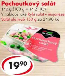 CBA Pochoutkový salát nabídka